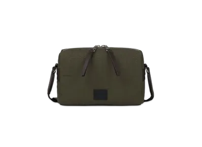 Paul Smith Quilted Shadow Stripe Shoulder Bag "Kahki"