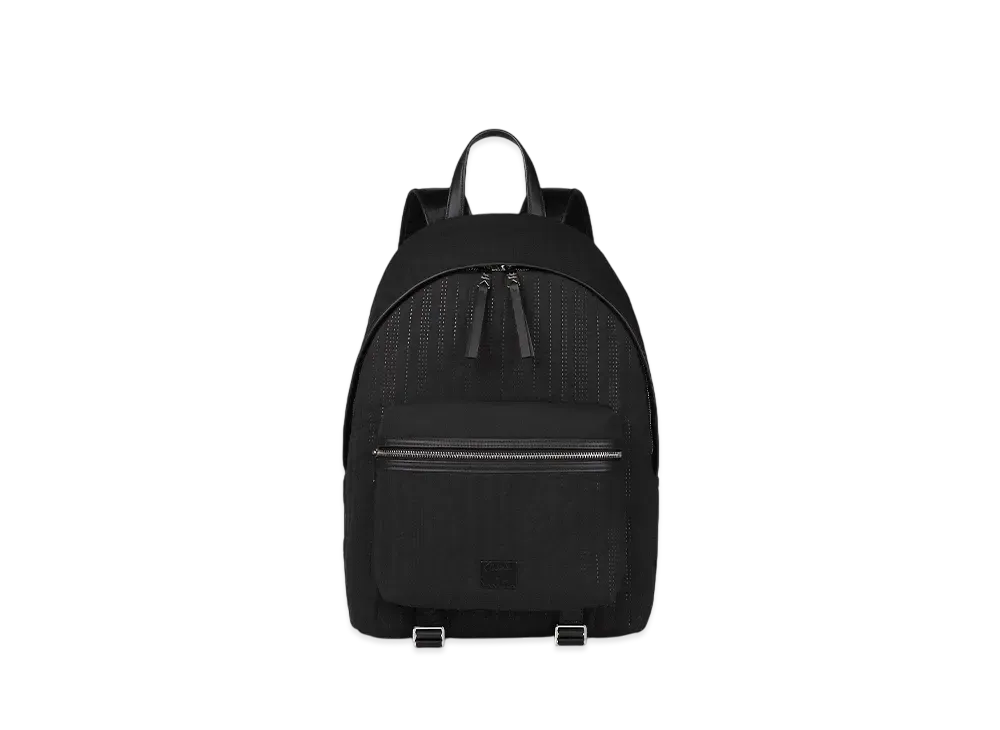 Paul Smith Quilted Shadow Stripe Backpack "Black"