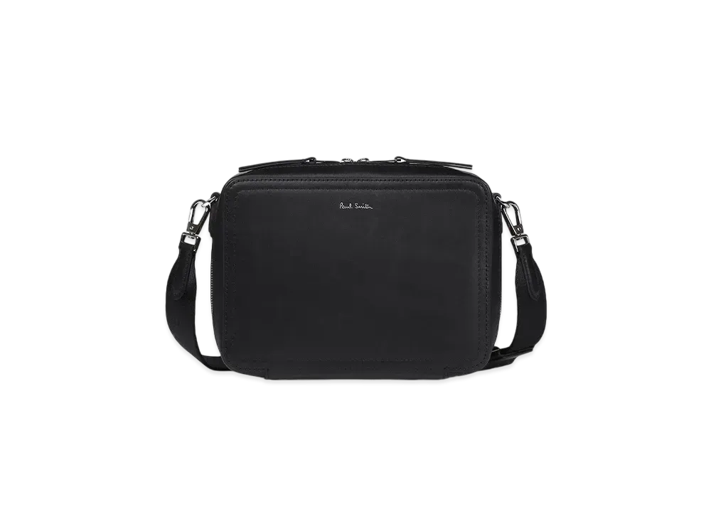 Paul Smith Signature Stripe Trim Mini Shoulder Bag "Black"