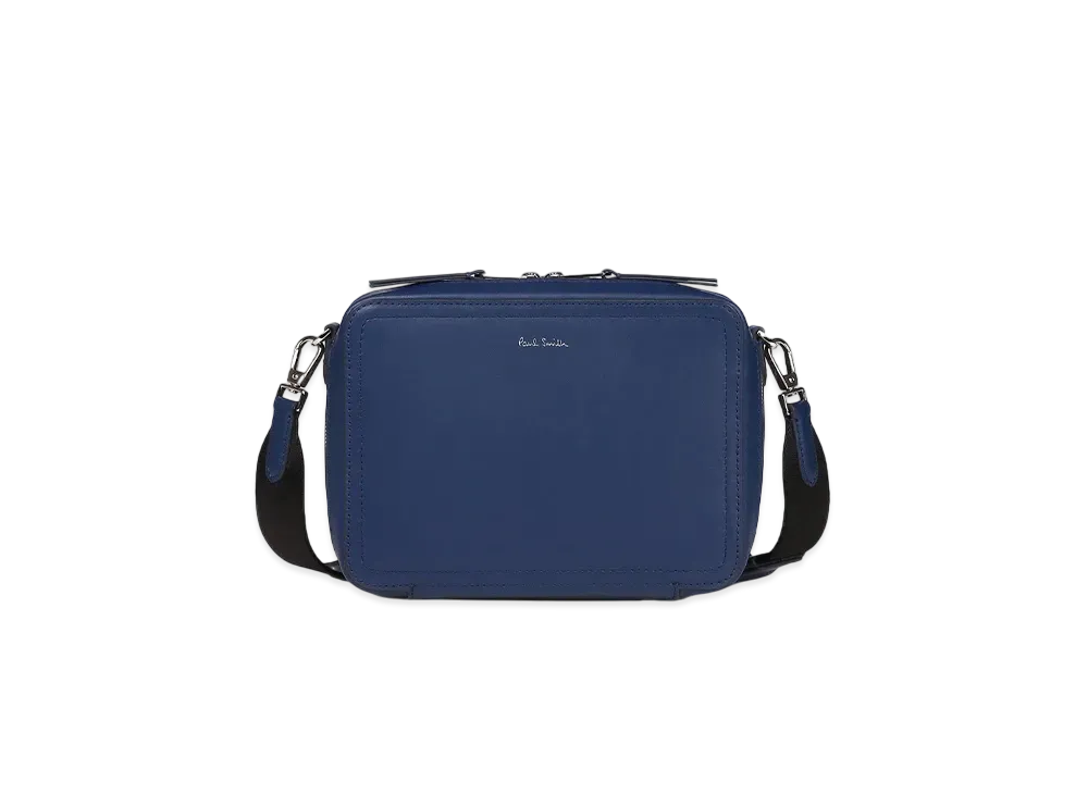Paul Smith Signature Stripe Trim Mini Shoulder Bag "Blue"