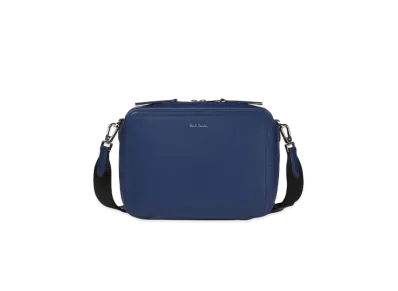 Paul Smith Signature Stripe Trim Mini Shoulder Bag "Blue"