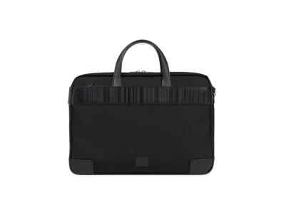 Paul Smith Shadow Stripe 2Way Briefcase "Black"
