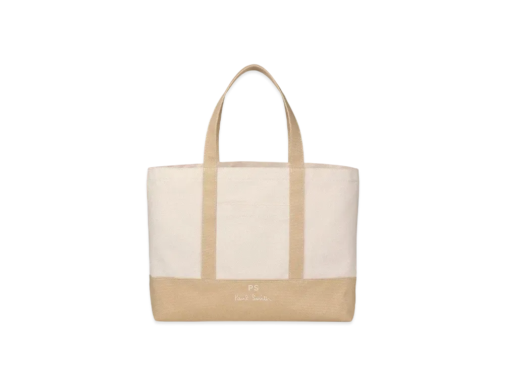 Paul Smith PS Weekend Tote Bag "Ivory"
