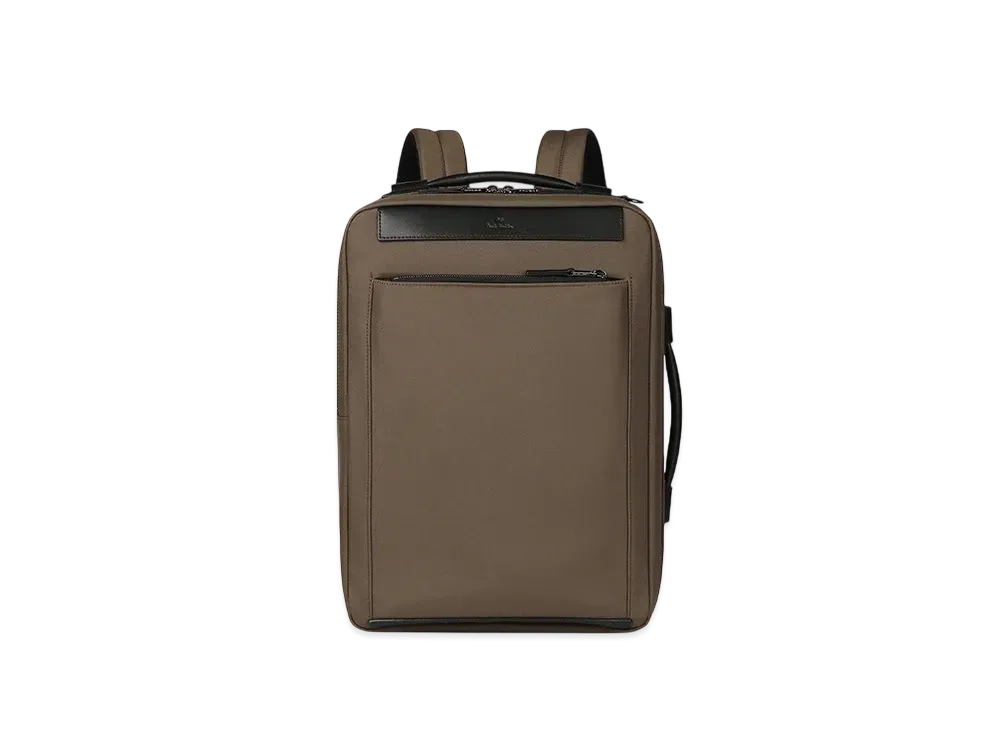 Paul Smith PS Business Nylon 3Way Backpack "Beige"