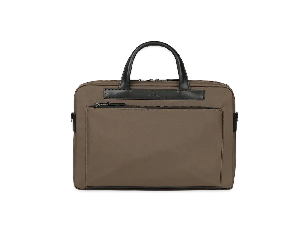 Paul Smith PS Business Nylon 2Way Briefcase "Beige"