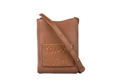 Paul Smith Branded Color Edge Crossbody Bag "Brown"