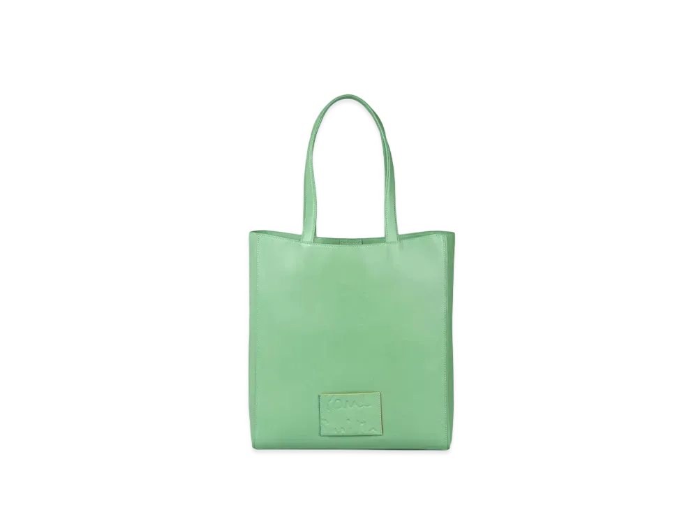 Paul Smith Branded Color Edge Tote Bag "LightGreen"