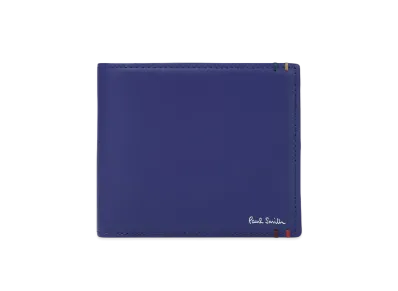 Paul Smith Highlight Stitch Bifold Wallet "Blue"