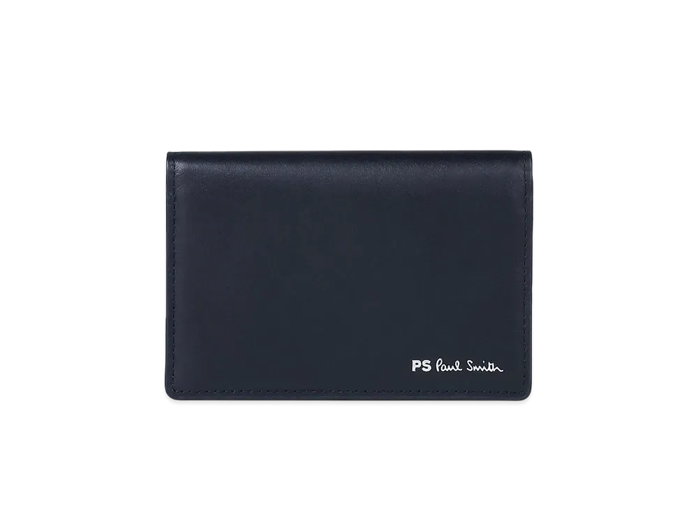 Paul Smith PS Online Only (AW24) Business Card Holder "Navy"