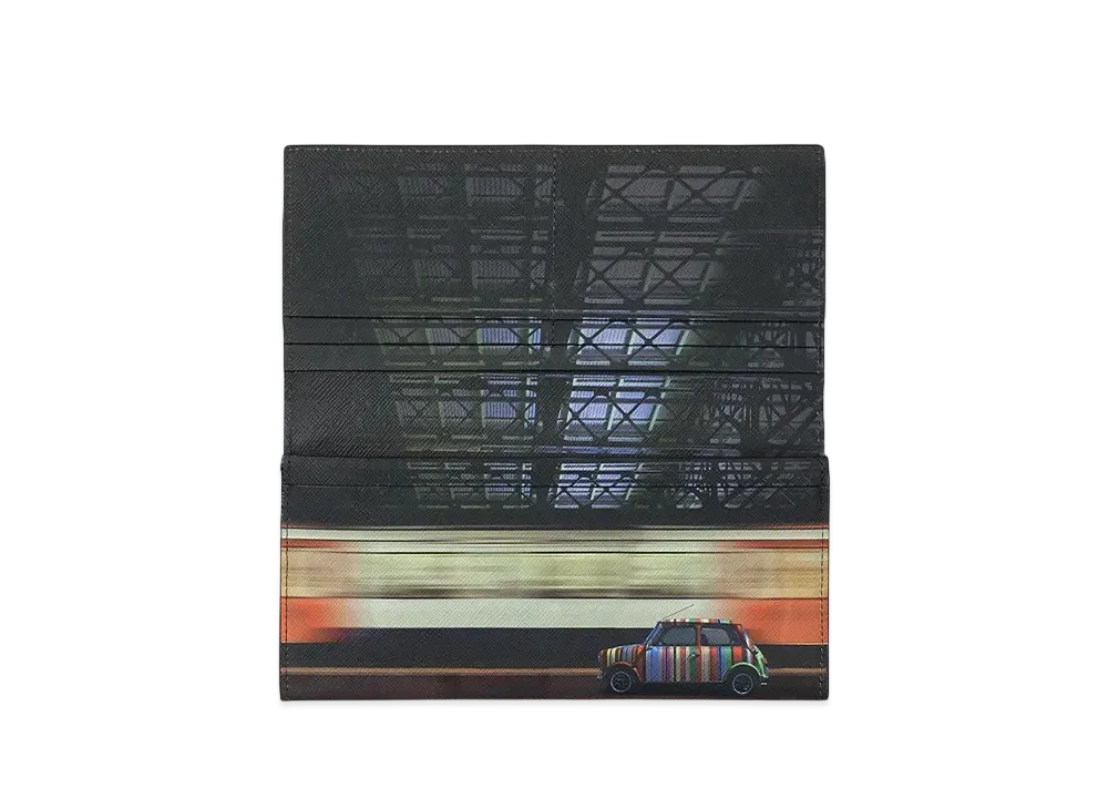 Paul Smith Commuter Mini Long Wallet "Black"