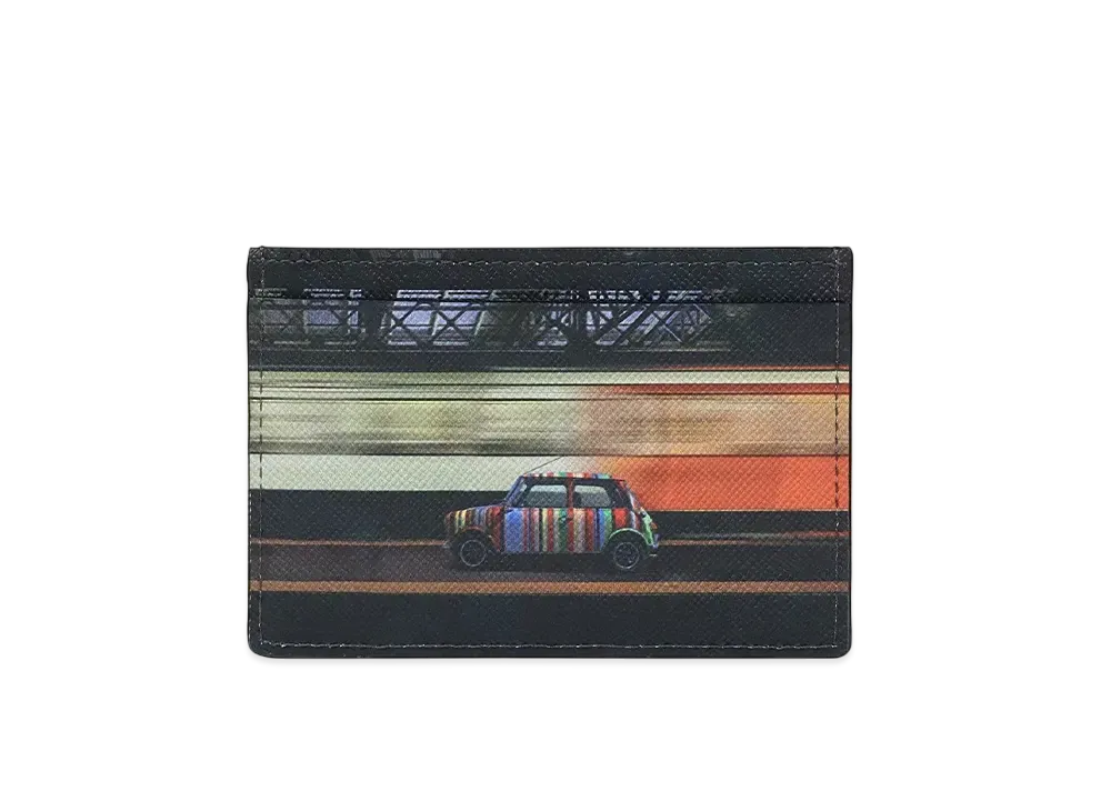 Paul Smith Commuter Mini Pass Case "Black"