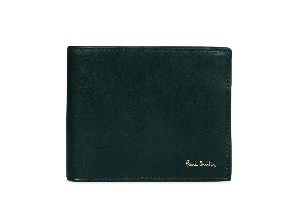 Paul Smith Vegetarian Bifold Wallet "Green"