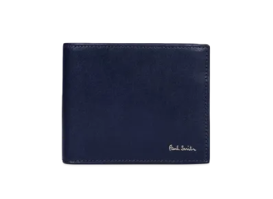 Paul Smith Vegetarian Bifold Wallet "Navy"