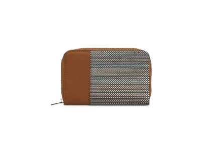 Paul Smith Coated Canvas Coin Case "Multi"