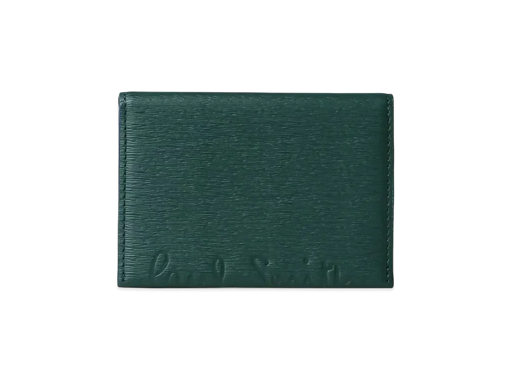 Paul Smith Cropped Logo Pass Case "DarkGreen"