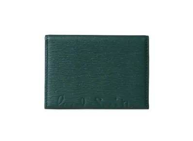 Paul Smith Cropped Logo Pass Case "DarkGreen"