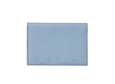 Paul Smith Cropped Logo Pass Case "SaxBlue"