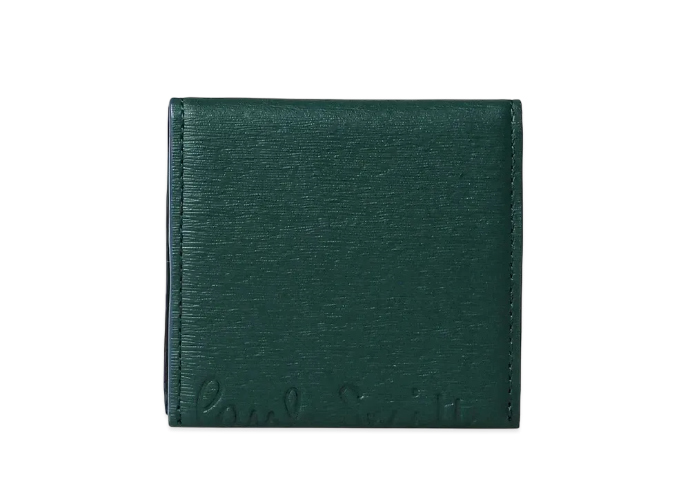 Paul Smith Cropped Logo Coin Purse "DarkGreen"