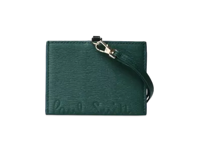 Paul Smith Cropped Logo Id Case "DarkGreen"