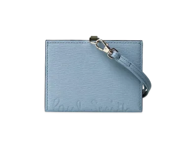 Paul Smith Cropped Logo Id Case "SaxBlue"