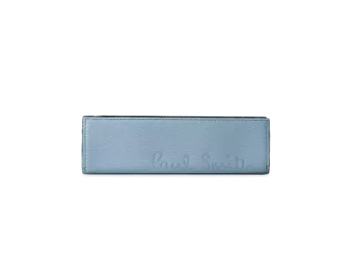 Paul Smith Cropped Logo Pencil Case "SaxBlue"