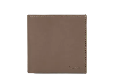 Paul Smith Striped Colored Edge Billfold "GrayishBeige"