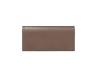 Paul Smith Striped Colored Edge Long Wallet "GrayishBeige"