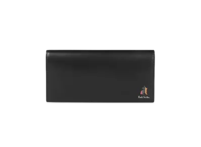 Paul Smith Marketry Bright Stripe Rabbit Long Wallet "Black"