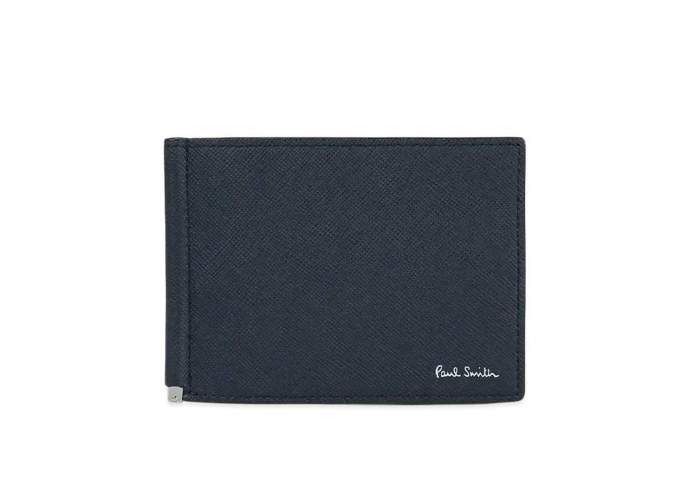 Paul Smith Bright Stripe Puller Money Clip "Navy"