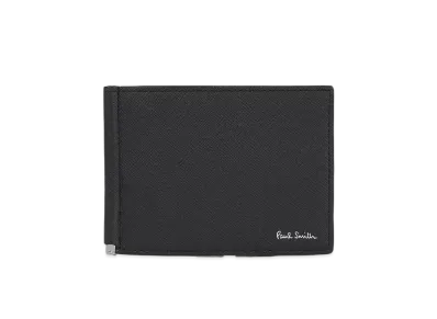Paul Smith Bright Stripe Puller Money Clip "Black"