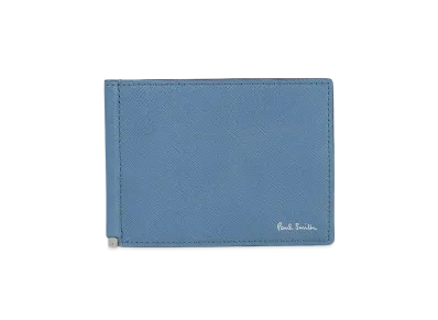 Paul Smith Bright Stripe Puller Money Clip "LightBlue"