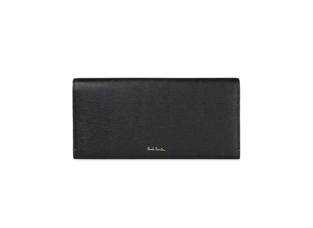 Paul Smith Colored Edge AW24 Long Wallet "Black"