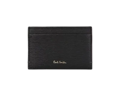 Paul Smith Colored Edge AW24 Pass Case "Black"