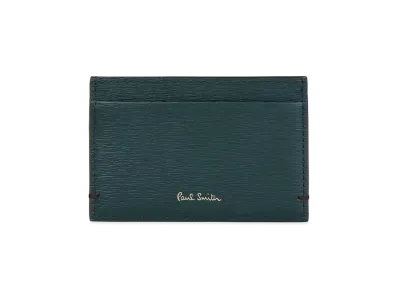 Paul Smith Colored Edge AW24 Pass Case "Green"