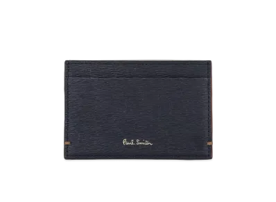 Paul Smith Colored Edge AW24 Pass Case "Navy"