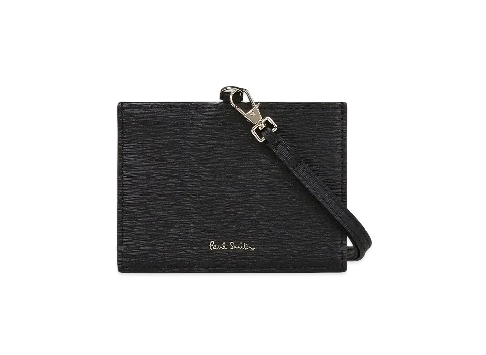 Paul Smith Colored Edge AW24 Id Case "Black"