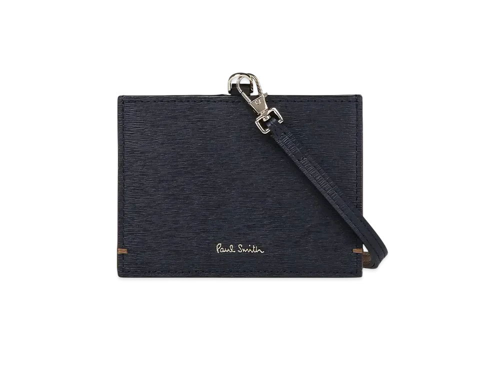 Paul Smith Colored Edge AW24 Id Case "Navy"