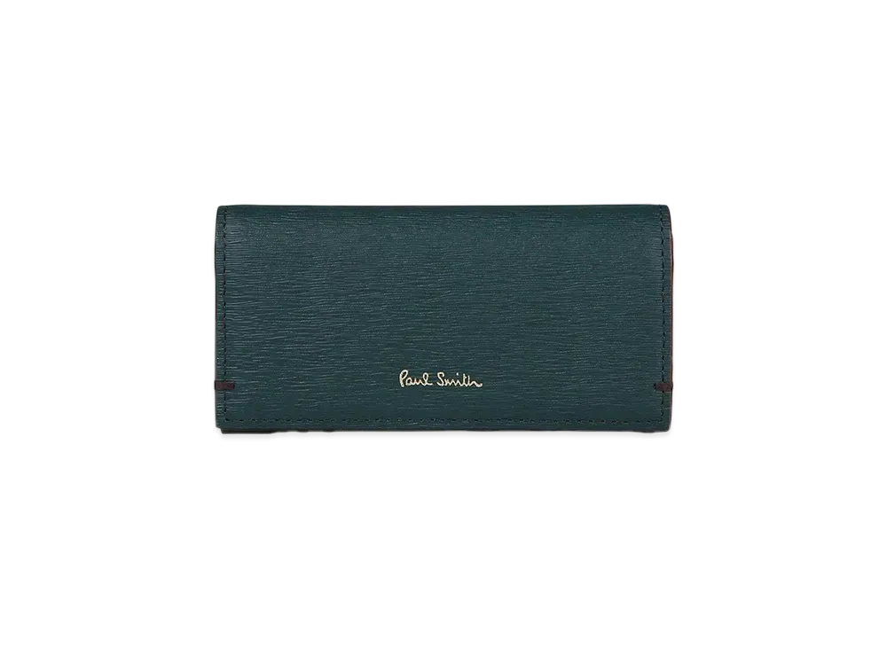 Paul Smith Colored Edge AW24 Key Case "Green"