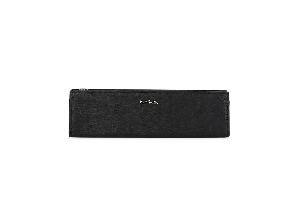 Paul Smith Colored Edge AW24 Pen Case "Black"