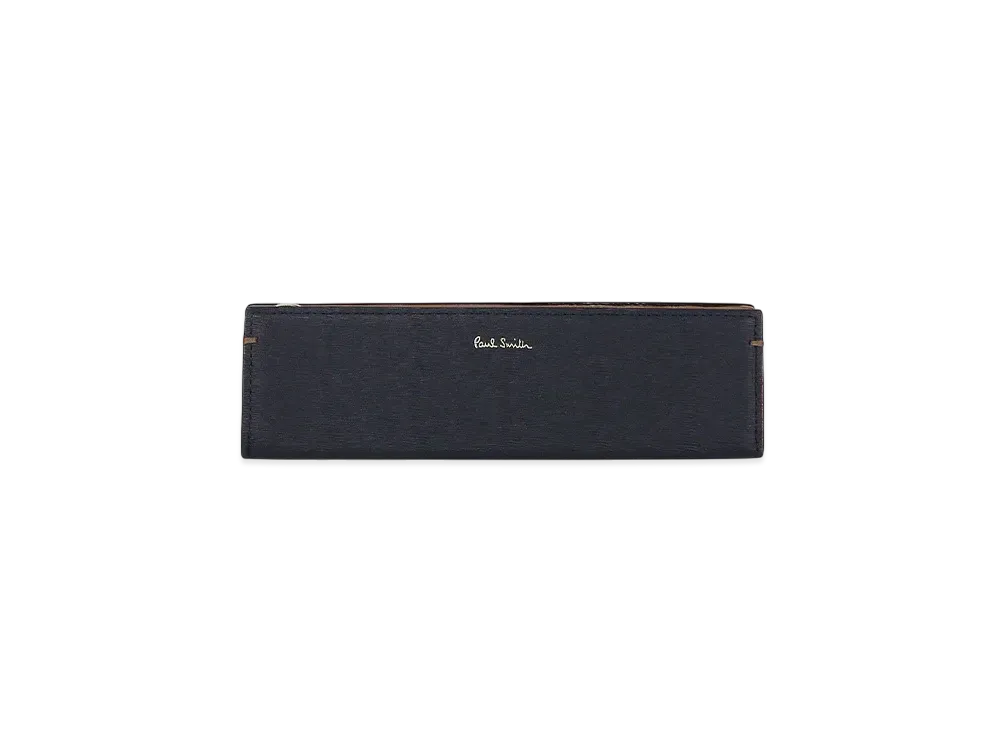 Paul Smith Colored Edge AW24 Pen Case "Navy"