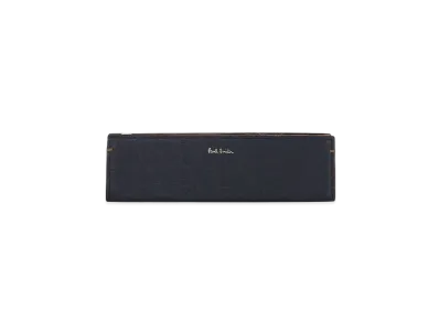 Paul Smith Colored Edge AW24 Pen Case "Navy"