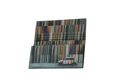 Paul Smith Mini Stripe Wall Long Wallet "Black"