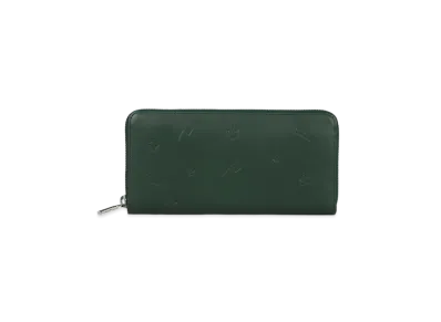 Paul Smith PS Drawing Round Zip Long Wallet "Green"