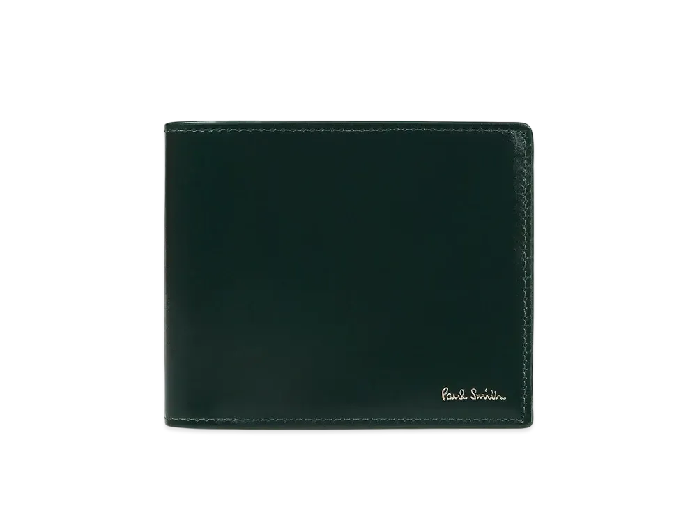 Paul Smith Cordovan Bifold Wallet "DarkGreen"
