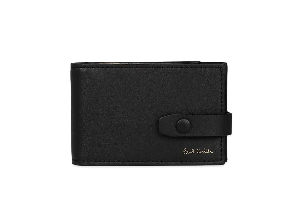 Paul Smith Signature Stripe Card Case "Black"