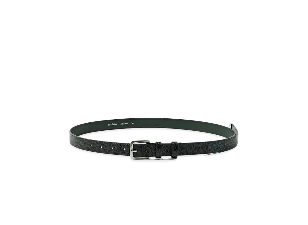 Paul Smith Grained Leather Punterbelt "DarkGreen"