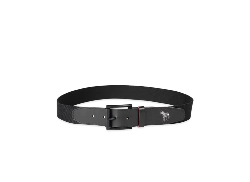 Paul Smith Zebra Casual Belt "Black"