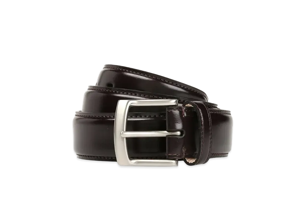 Paul Smith Cordovan Dress Belt "DarkBrown"