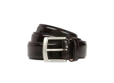 Paul Smith Cordovan Dress Belt "DarkBrown"