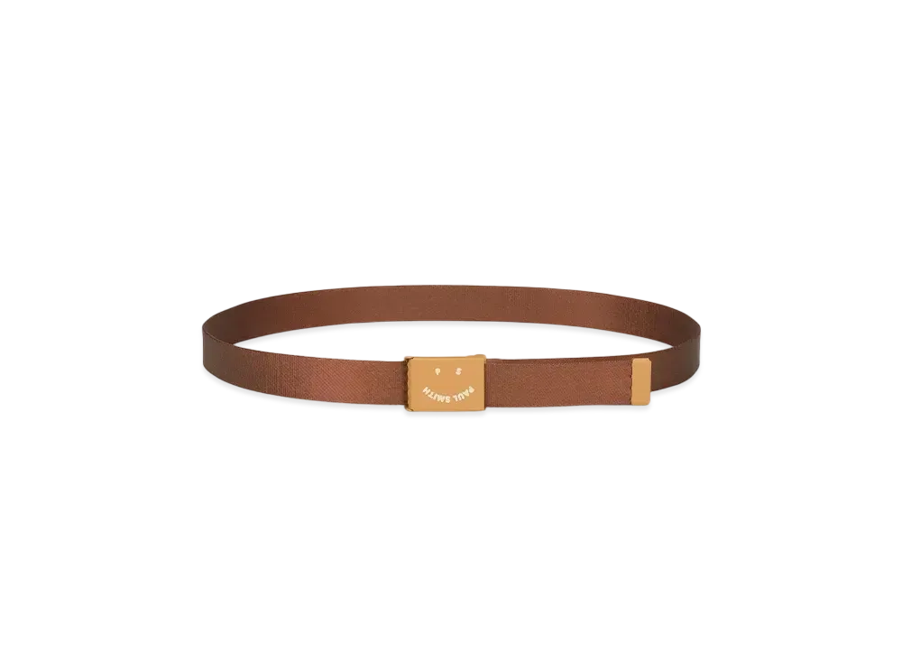 Paul Smith Happy Tape Belt "Brown"